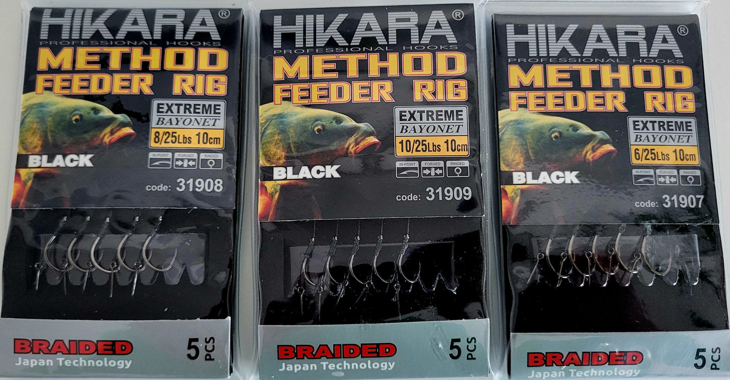 Traper Hikara Extreme Bayonet Method-Feeder-Rig – 5 Stück – Produktansicht 3