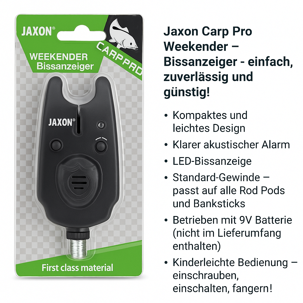 Jaxon Carp Pro Weekender Bissanzeiger