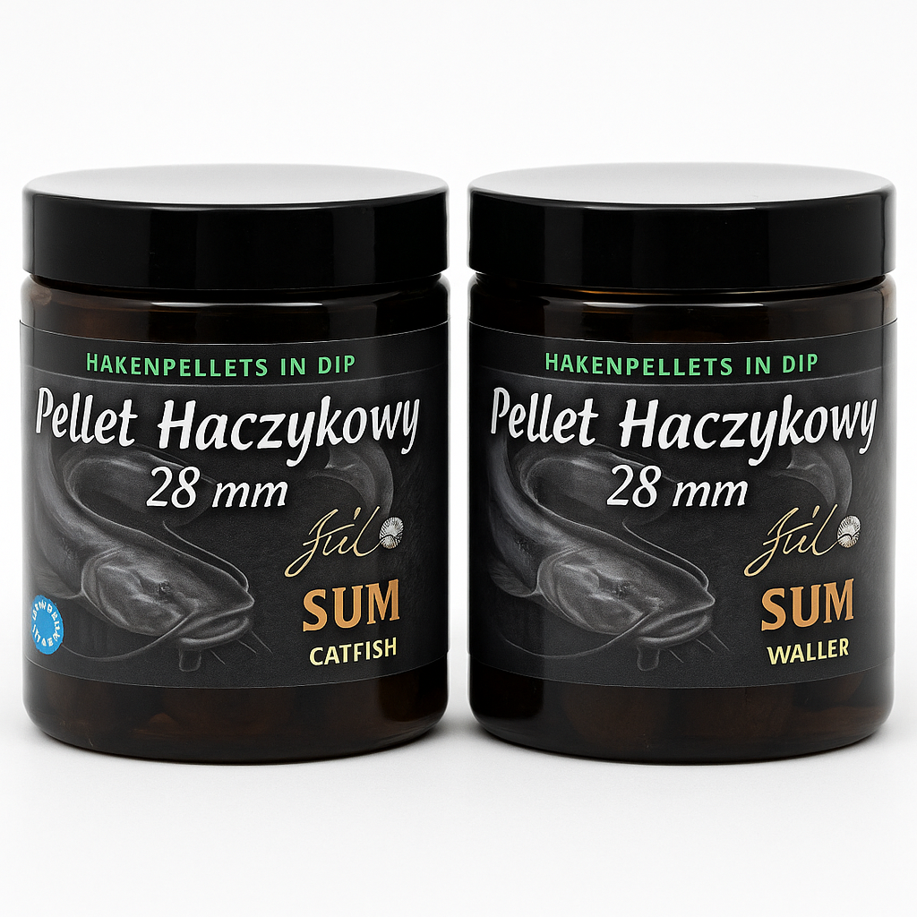 Waller Pellet Stil 28 mm – mit Leber-Dip