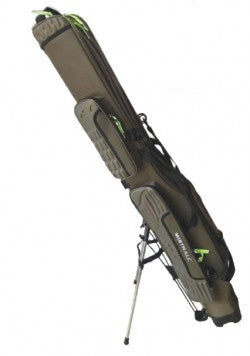 Verstärkte 3-Fach Rutentasche mit Rahmen und Standbeinen – 160 cm, Grün