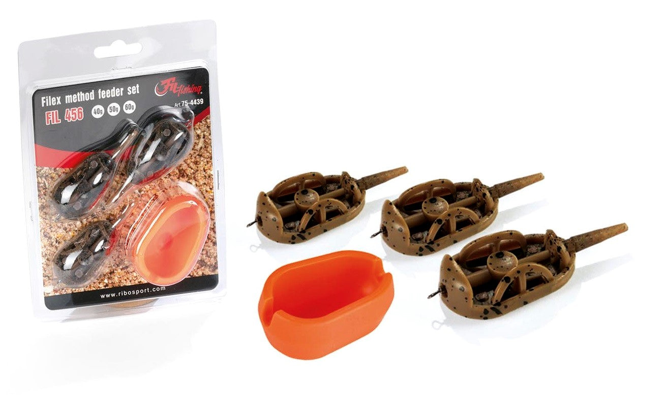 Filfishing Filex Method Feeder Set 40,50,60 g + Form