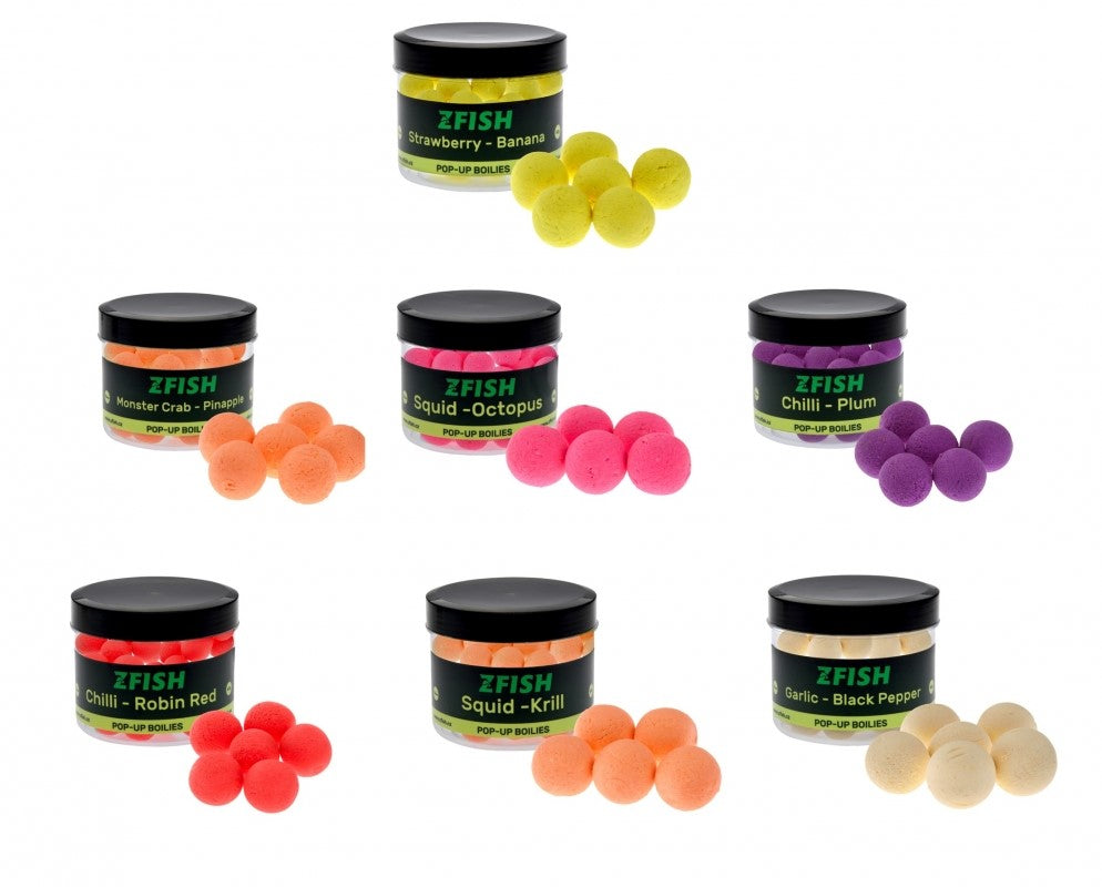 Zfish Floating Boilies Pop-Up 16mm - 60g