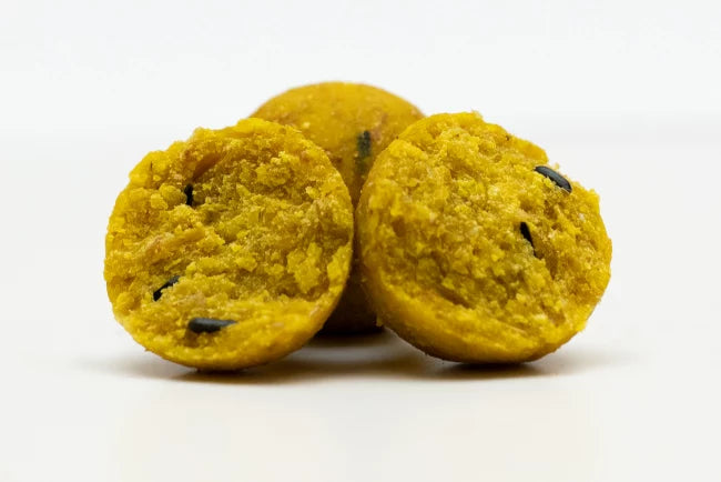 Karpfen-Boilies mit Scopex-Cream-Aroma