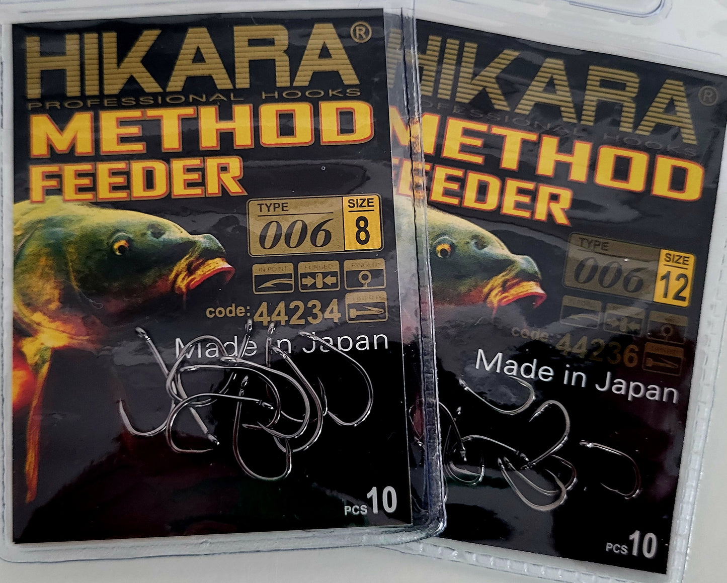 Traper HIKARA Professional Hooks Method-Feeder, 10 Stck.