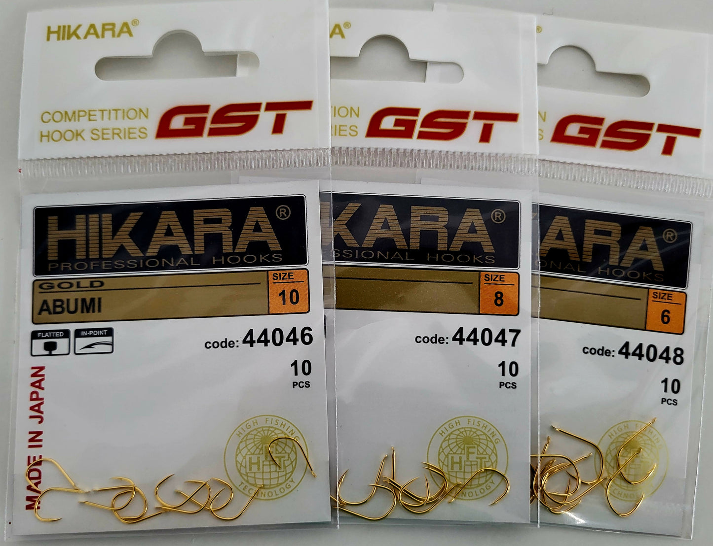 Traper GST HIKARA Professional Hooks ABUMI, 10 Stck.