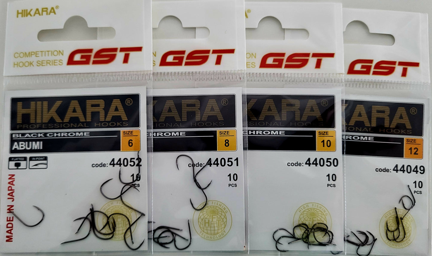 Traper GST HIKARA Professional Hooks ABUMI, 10 Stck.