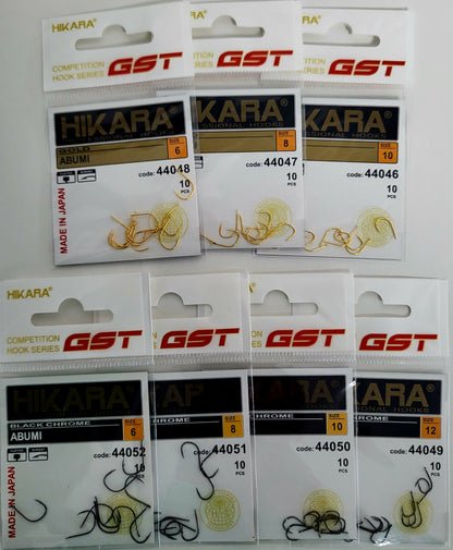 Traper GST HIKARA Professional Hooks ABUMI, 10 Stck.