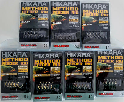 Traper HIKARA Professional Hooks Method-Feeder-Rig EXTREME BAYONET, 5 Stck.