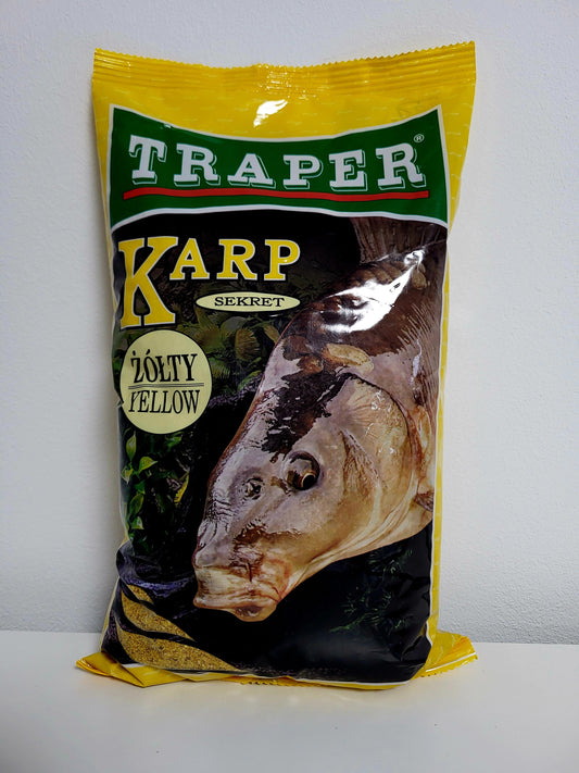 Traper Grundfutter Karpf SEKRET - Gelb, 1 Kg