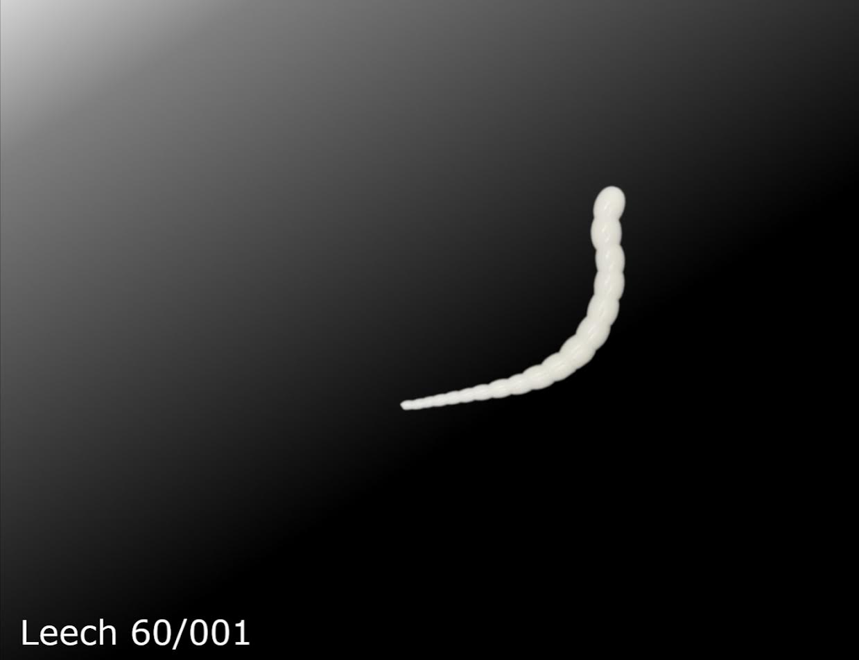 Leech 60 – wurmartiger Gummiköder 85 mm