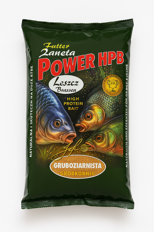 POWER HPB Gruboziarnista – Grobkörniger Futter für große Fische