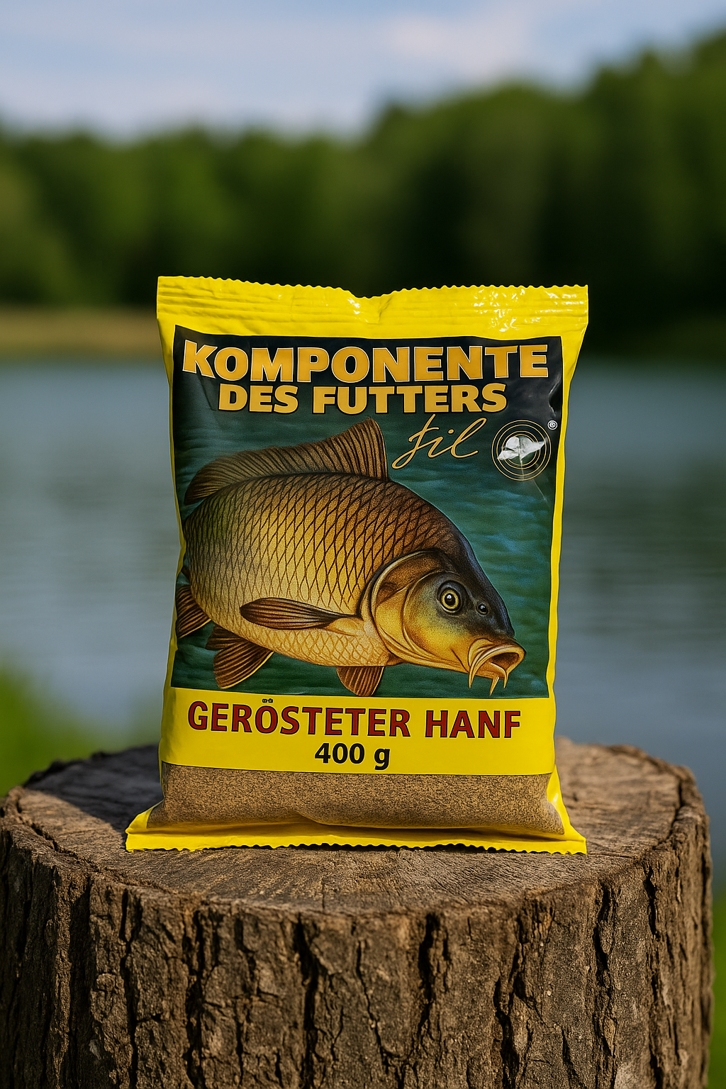 Gerösteter Hanf 400 g