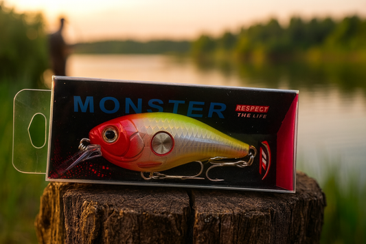 Monster Floating Wobbler FL107 – 50mm / 10g