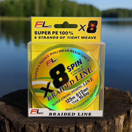 FL X8 Geflochtene Schnur 125m