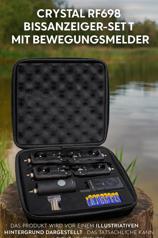 AA Crystal RF698 Bissanzeiger-Set mit Bewegungsmelder
