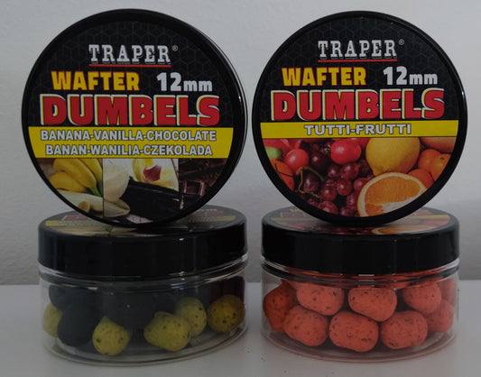 Traper DUMBELS Wafter 12 mm, 40 g