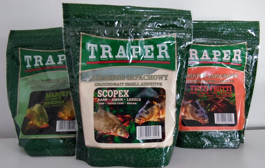 Traper Additives Geruchs-Geschmackszusatz zum Grundfutter, 250 g