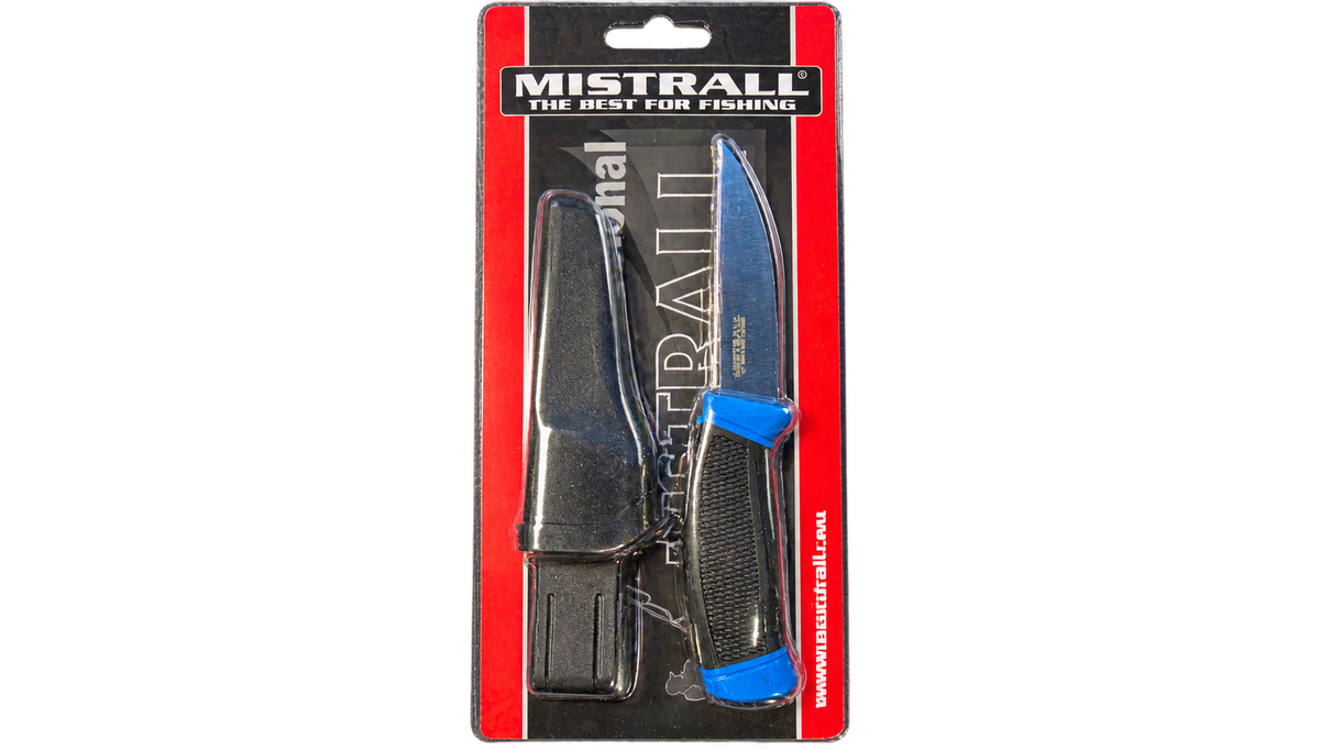MISTRALL Angelmesser mit Schutzhülle – 21 cm