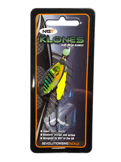 NGT Klones Spinner 7–10 g – verschiedene Farben und Modelle