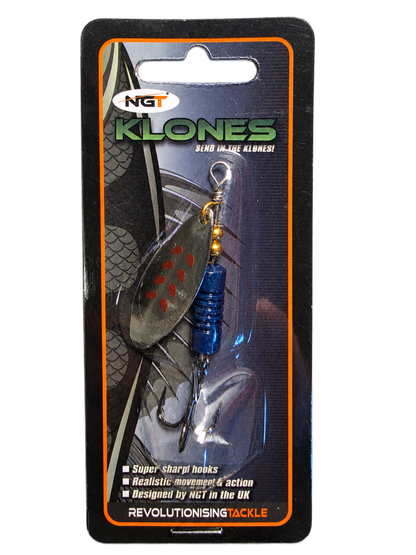 NGT Klones Spinner 7–10 g – verschiedene Farben und Modelle