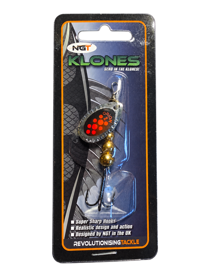 NGT Klones Spinner 7–10 g – verschiedene Farben und Modelle