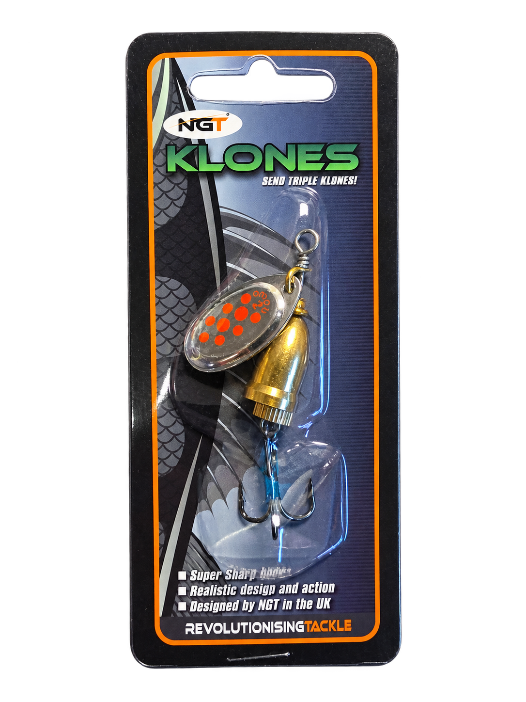 NGT Klones Spinner 7–10 g – verschiedene Farben und Modelle