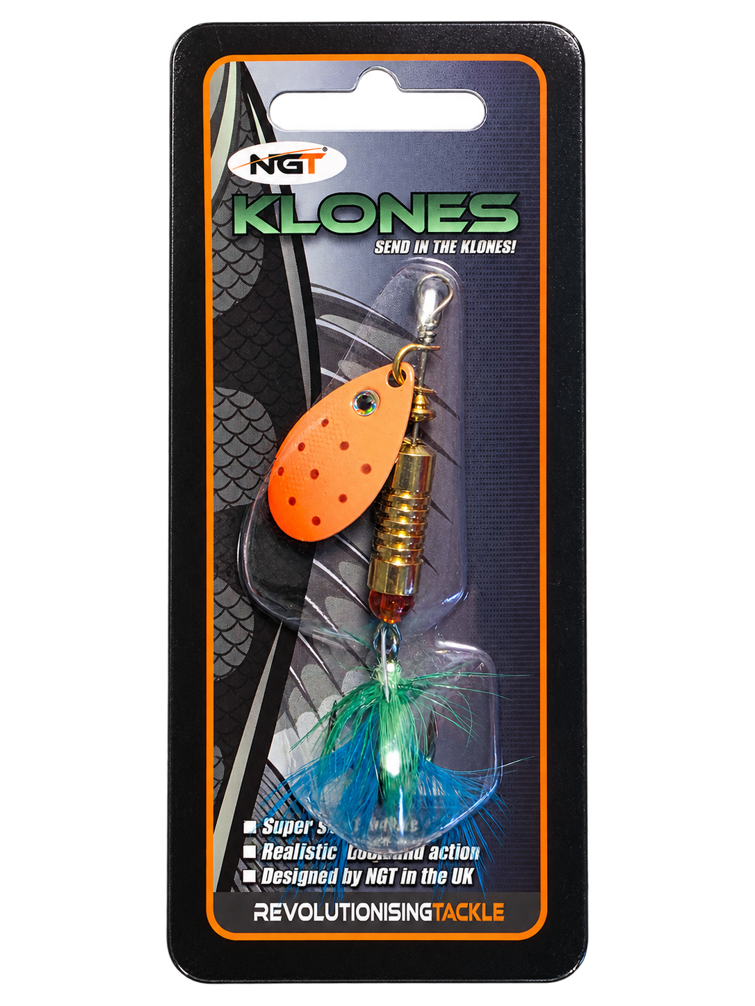 NGT Klones Spinner 7–10 g – verschiedene Farben und Modelle