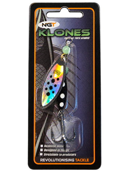 NGT Klones Spinner 7–10 g – verschiedene Farben und Modelle