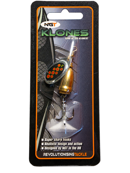 NGT Klones Spinner 7–10 g – verschiedene Farben und Modelle