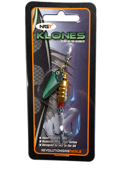 NGT Klones Spinner 7–10 g – verschiedene Farben und Modelle