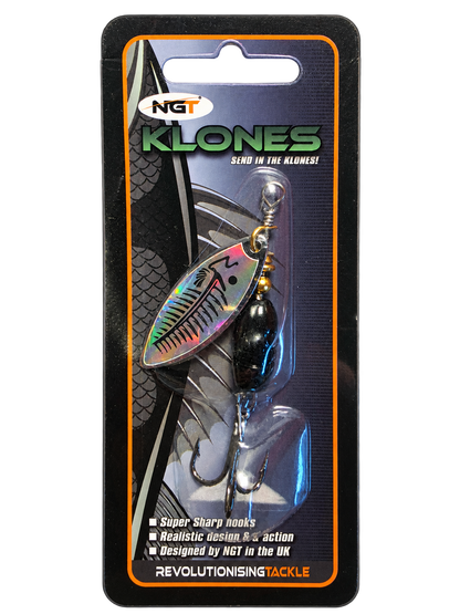 NGT Klones Spinner 7–10 g – verschiedene Farben und Modelle