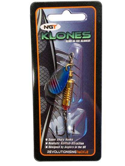 NGT Klones Spinner 7–10 g – verschiedene Farben und Modelle