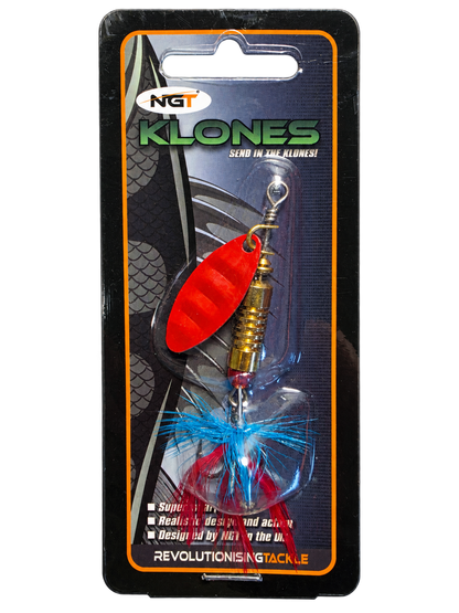 NGT Klones Spinner 7–10 g – verschiedene Farben und Modelle