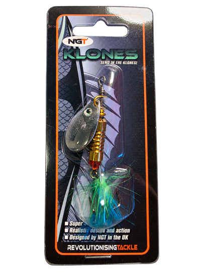 NGT Klones Spinner 7–10 g – verschiedene Farben und Modelle