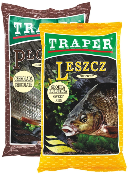 Traper Grundfutter Schleie-Karausche SEKRET – Regenwürmer, 1 Kg