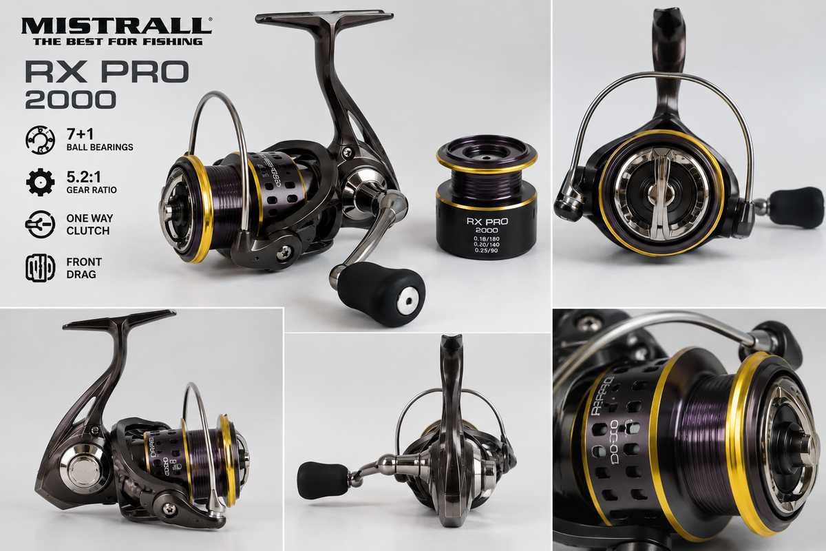 Mistrall RX Pro 2000 Angelrolle