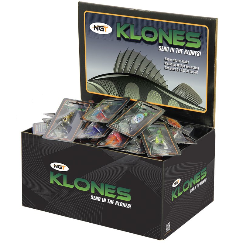 NGT Klones Spinner 7–10 g – verschiedene Farben und Modelle