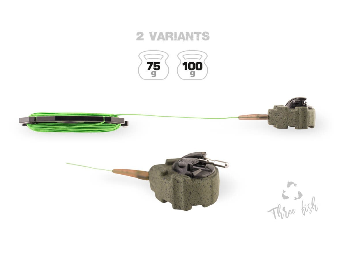 ZFX Back Lead Absenkblei – 75 g, 100 g