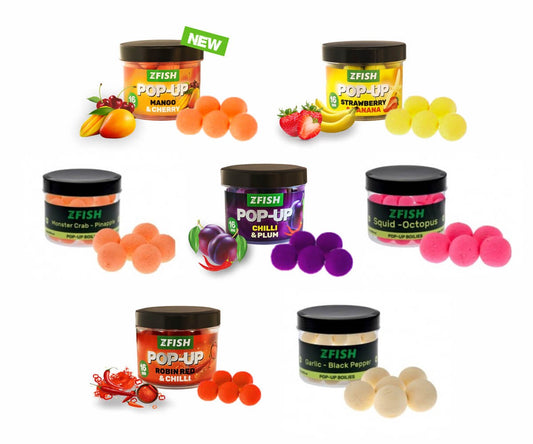 Zfish Floating Boilies Pop-Up 16mm - 60g