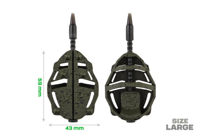 Method Feeder Futterkorb „Spider“ 100g ,120g