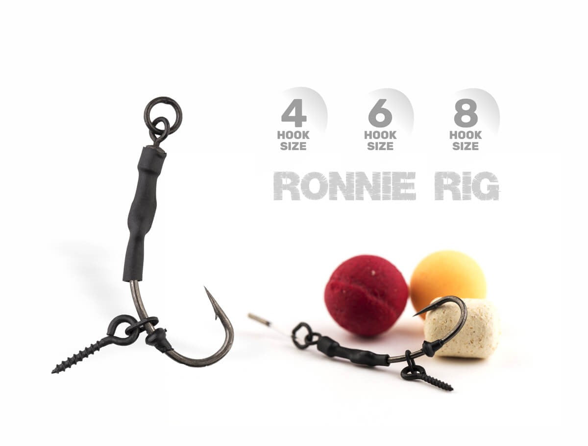 ZFISH Ronnie Rig Fertigvorfach – Hakengröße 6, 8
