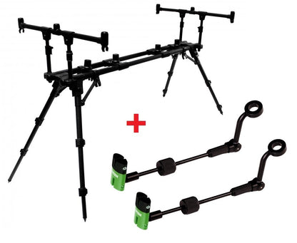 AA Rod Pod Konstruiere 3 Ruten + 2x Blinker ZFX Mini Kostenlos!