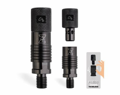 ZFISH QR Schnellwechseladapter für Bissanzeiger & Rutenhalter (2 Stück)