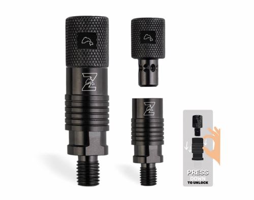 ZFISH QR Schnellwechseladapter für Bissanzeiger & Rutenhalter (2 Stück)