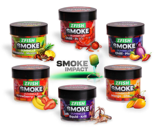 Smoke POP-UP Dumbells 8 mm